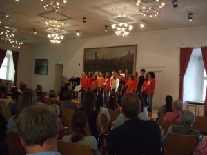 Auftritt im Spiegelsaal